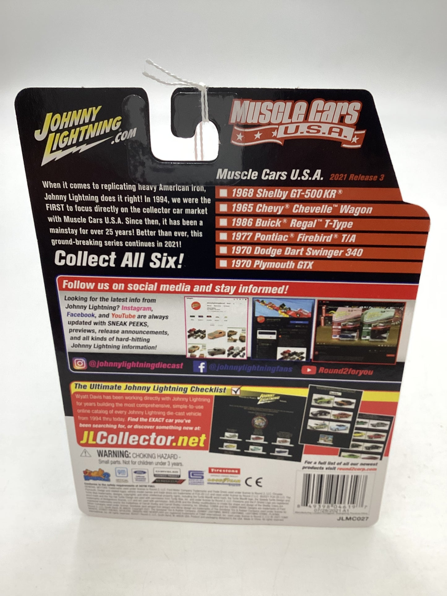 Johnny Lightning Muscle Cars USA 1986 Buick Regal T-Type 228A