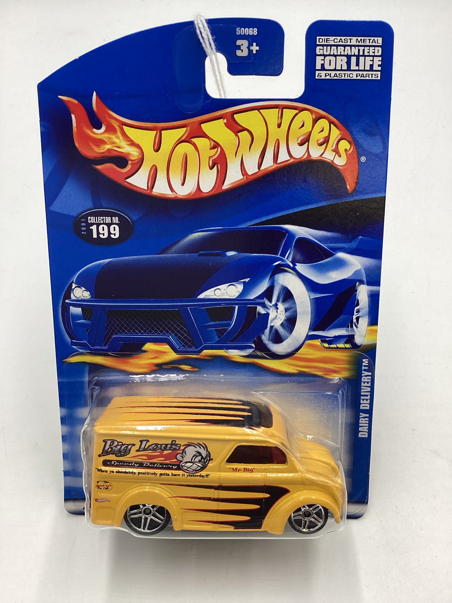 2000 Hot Wheels #199 Dairy Delivery Yellow 54C