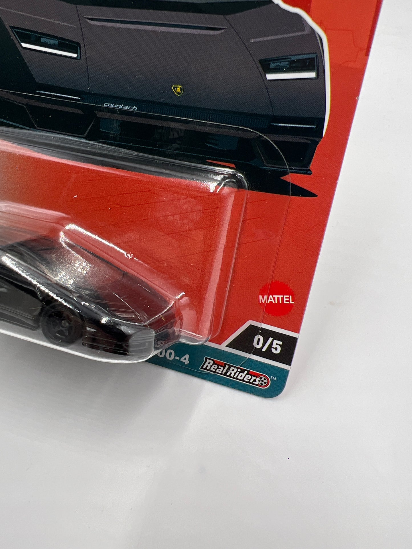 Hot Wheels Premium Car Culture Spettacolare CHASE #0 Lamborghini Countach LPI 800-4 Black W/Protector