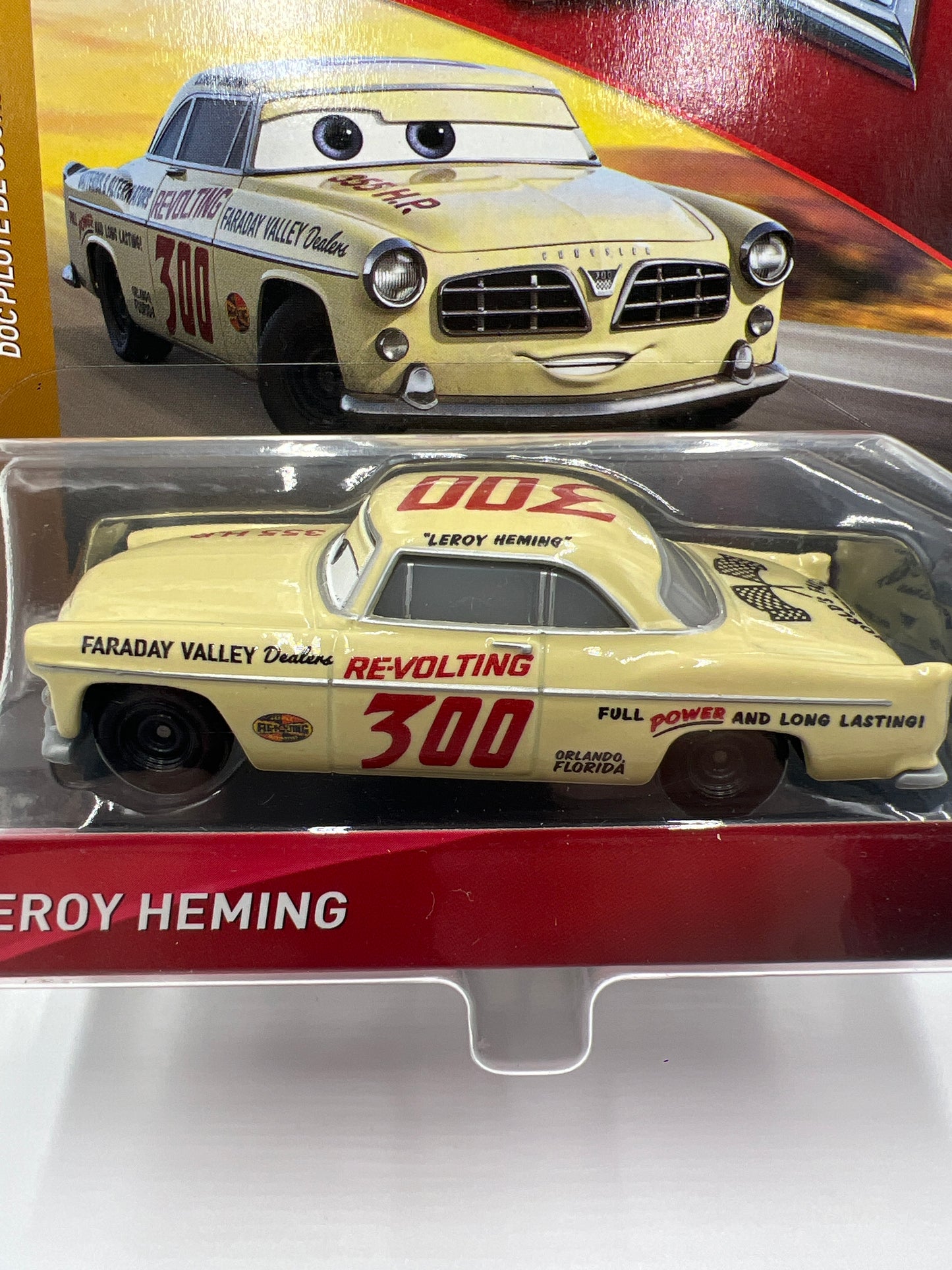 Disney Pixar Cars Docs Racing Days #51 Leroy Heming 142B