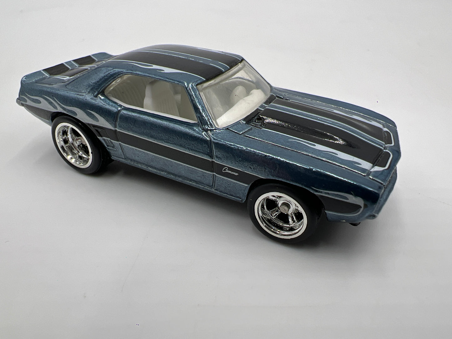 Hot Wheels Super Treasure Hunt Custom 69 Camaro Blue Loose