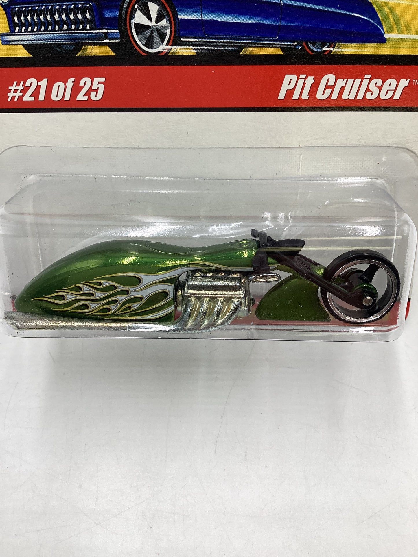 Hot wheels Classics Series 1 #21 Pit Cruiser Lt Green (SR)