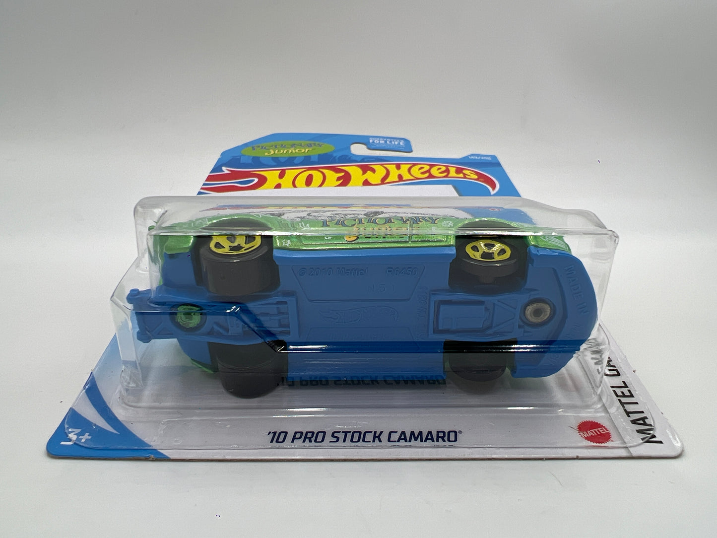 Hot Wheels Kroger Exclusive #149 10 Pro Stock Camaro Green Pictionary Jr Sketch Card W/Protector