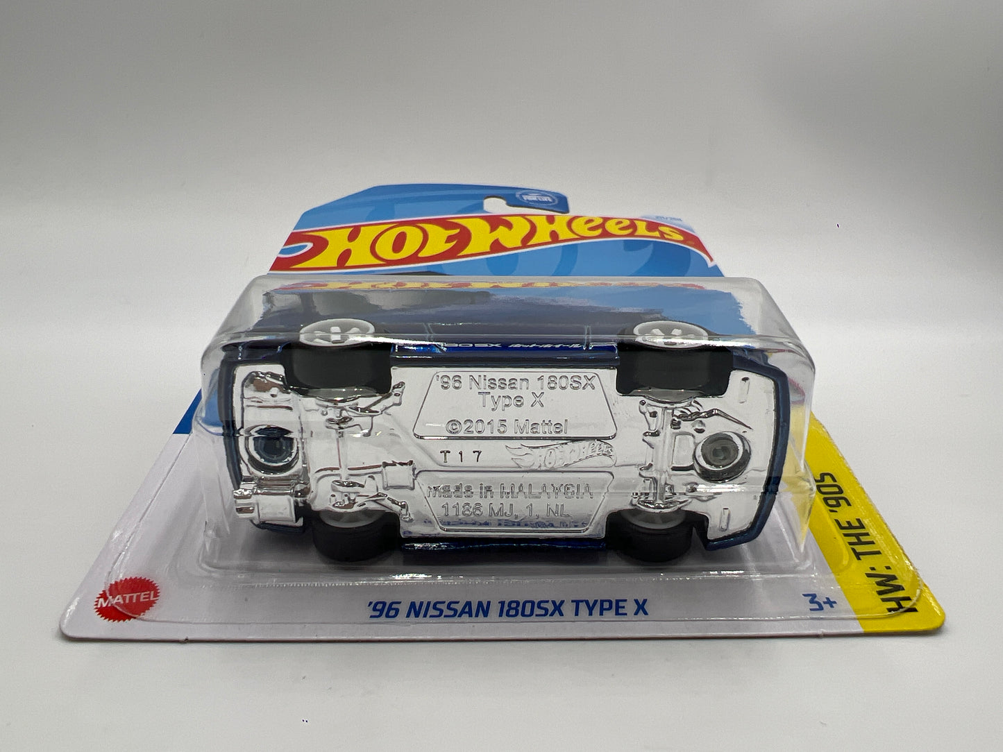 2024 Hot Wheels M Case Super Treasure Hunt #211 96 Nissan 180SX Type X Blue W/Protector