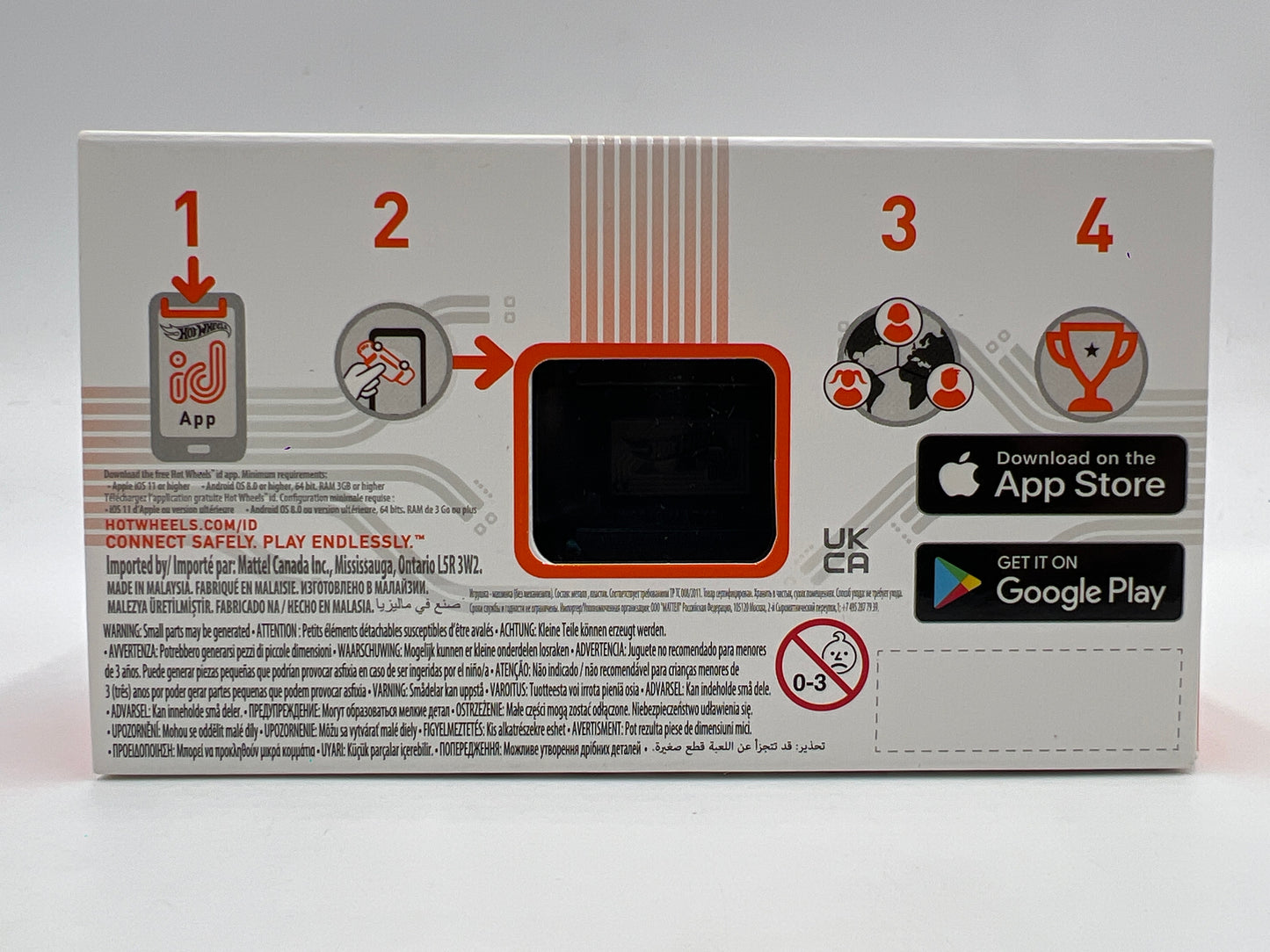 Hot Wheels iD Speed Rigs Series 2 #3 19 Ford Ranger Raptor Blue Sealed