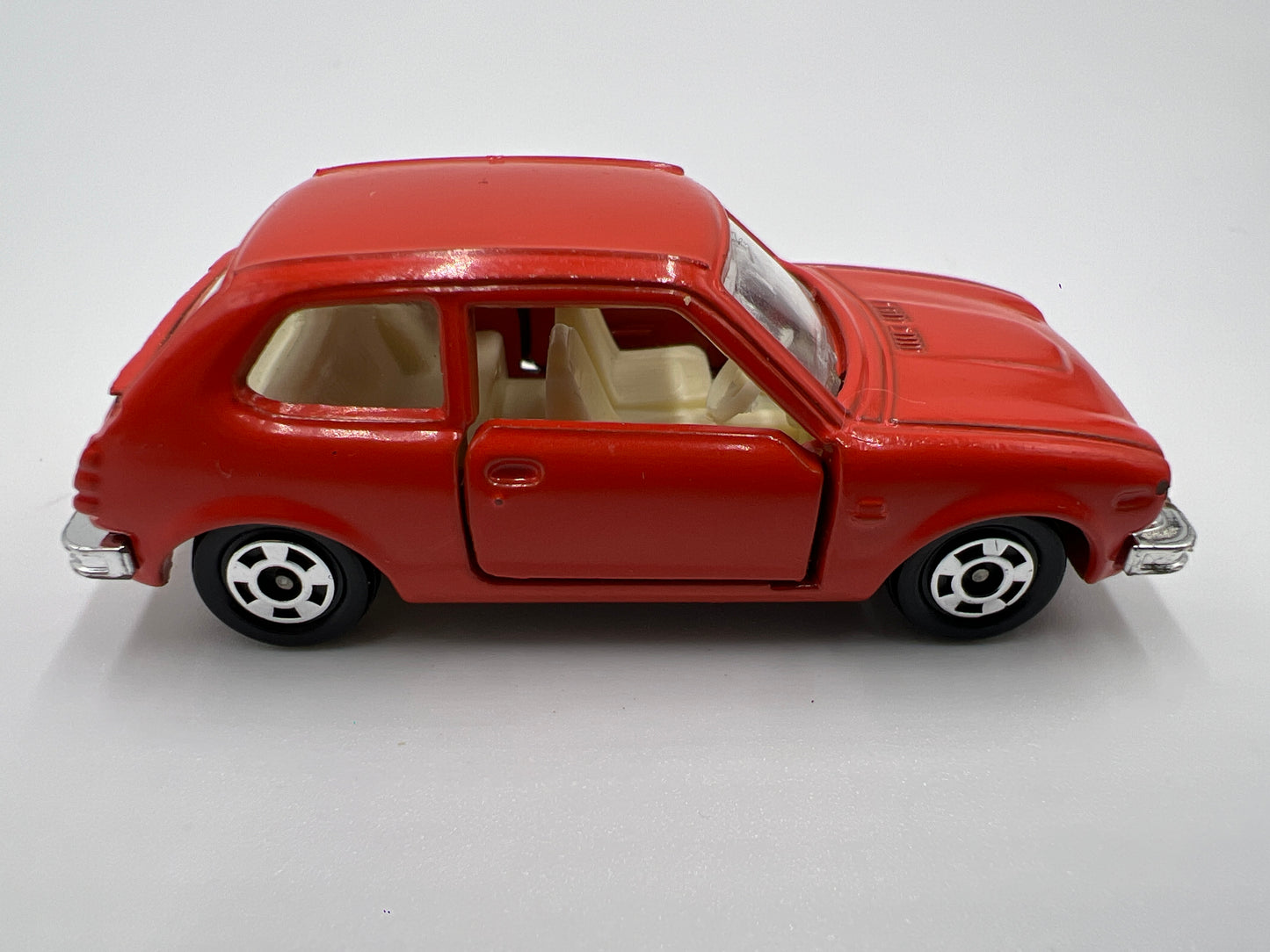 1974 Tomica Pocket Cars No. 83 Honda Civic Orange Loose