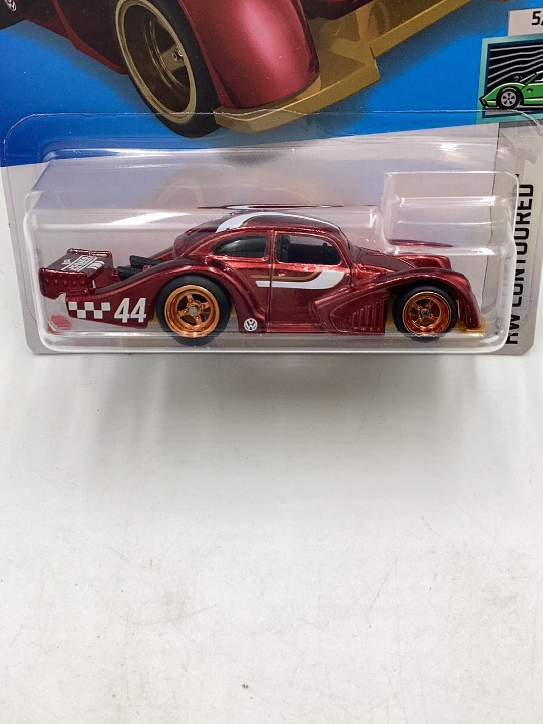 2022 hot wheels super treasure hunt Volkswagen Kafer Racer W/ Protector