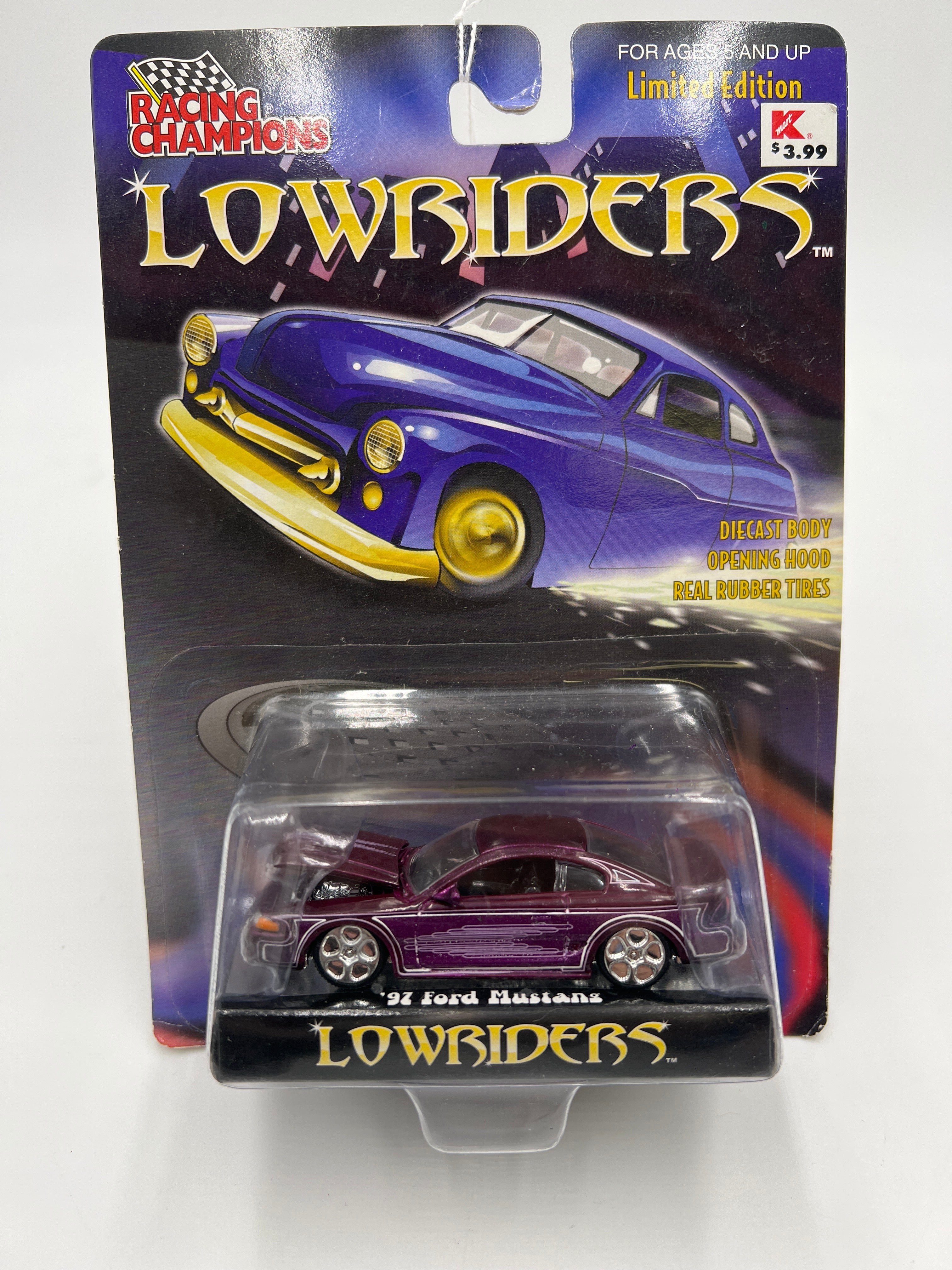 Racing Champions Lowriders 97 Ford Mustang Purple 183G