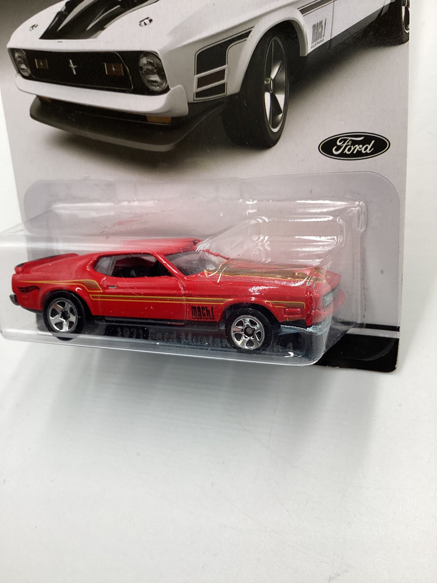 Hot Wheels Mustang 50 Years #3 1971 Ford Mustang Mach 1 Red 152F