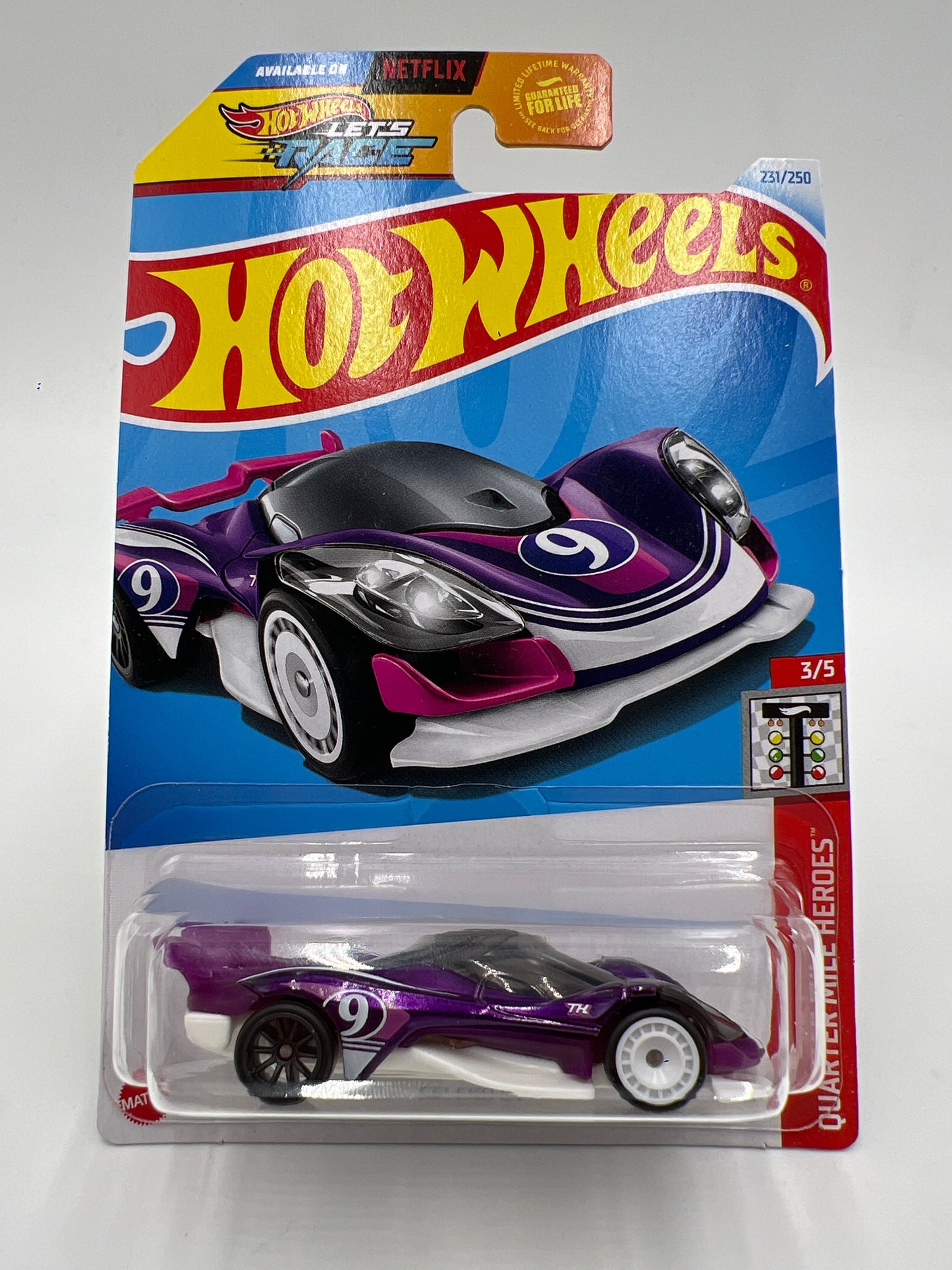 2024 Hot Wheels Super Treasure Hunt #231 Celero GT Purple W/Protector