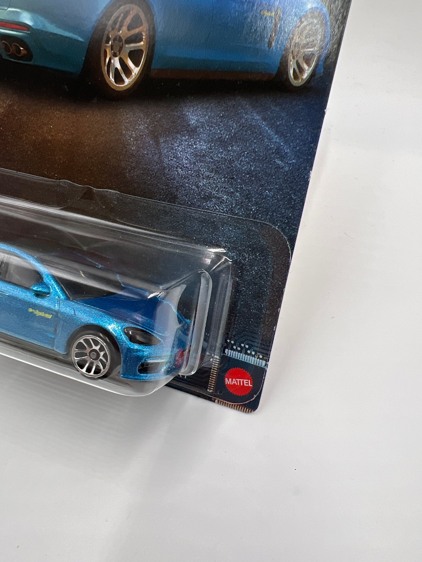 2025 Hot Wheels Silver Series Hybrid Speed #4 Porsche Panamera Turbo S E-Hybrid Sport Blue 153B