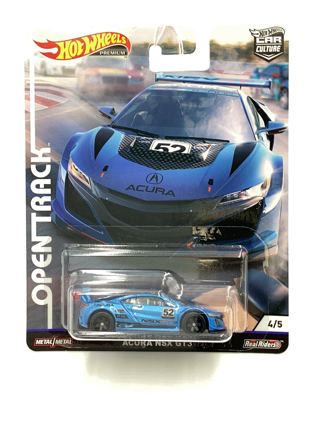 Hot Wheels Open Track #4 Acura NSX GT3