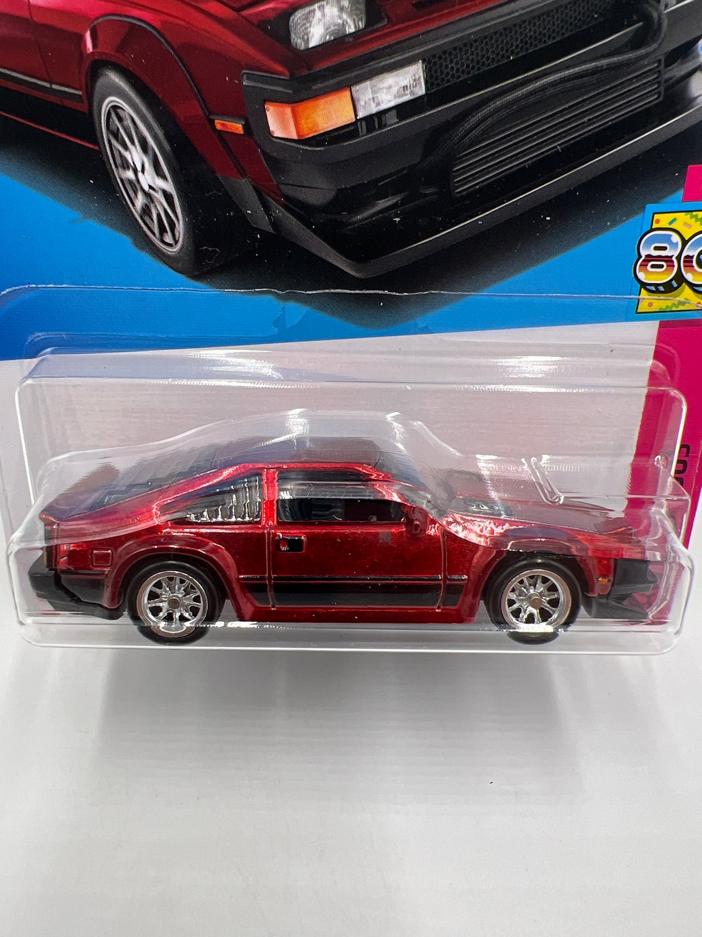 2023 Hot Wheels Super Treasure Hunt #167 82 Toyota Supra Red W/Protector