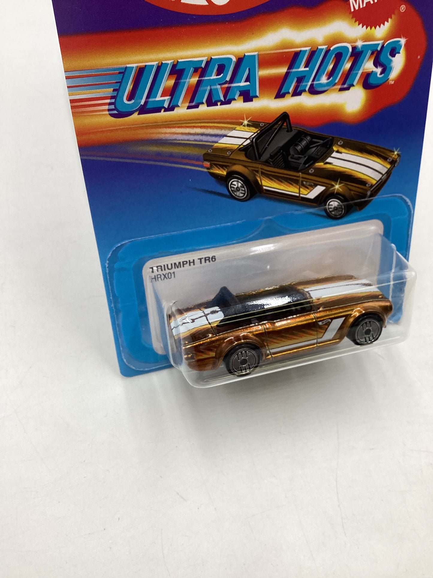 2024 Hot wheels Target Ultra Hots #2 Triumph TR6 Gold 156H