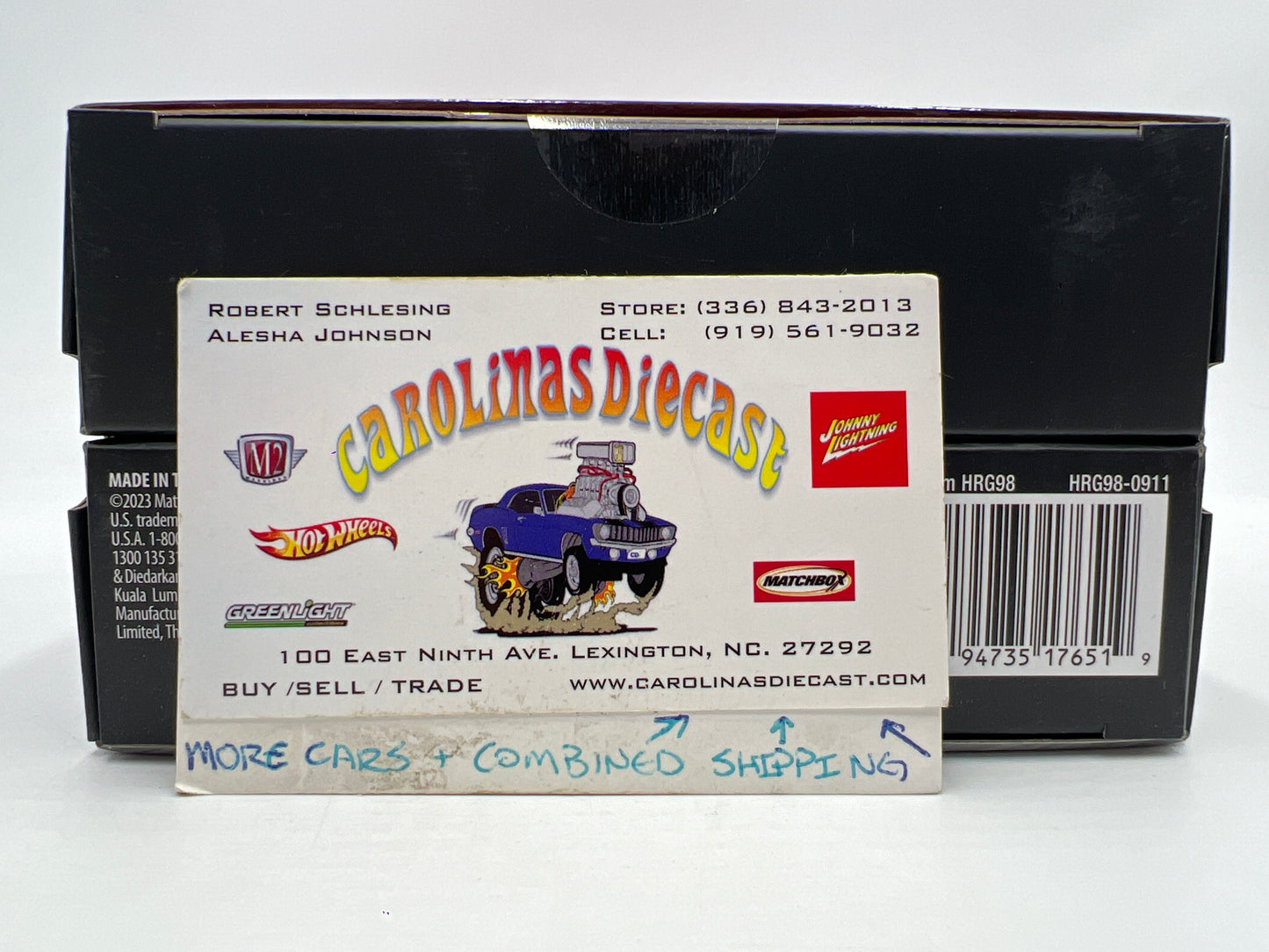 2023 Hot Wheels RLC Delorean DMC-12 Silver & Alpha5 Red Set