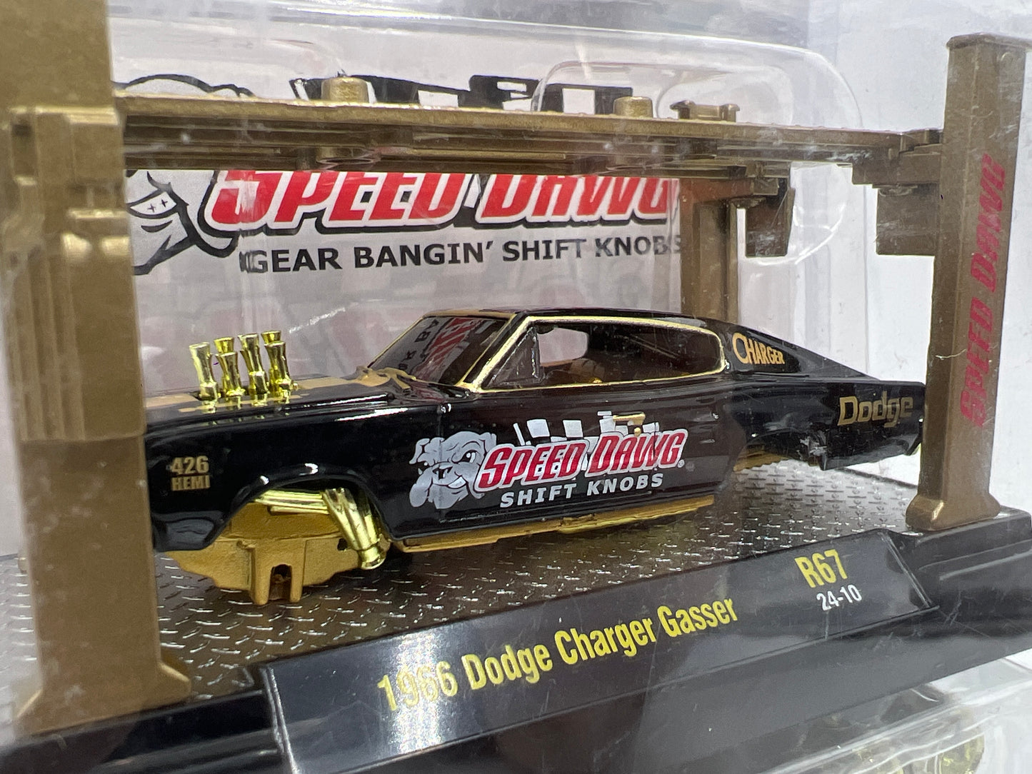 M2 Machines R67 Model Kits CHASE Speed Dawg 1966 Dodge Charger Gasser