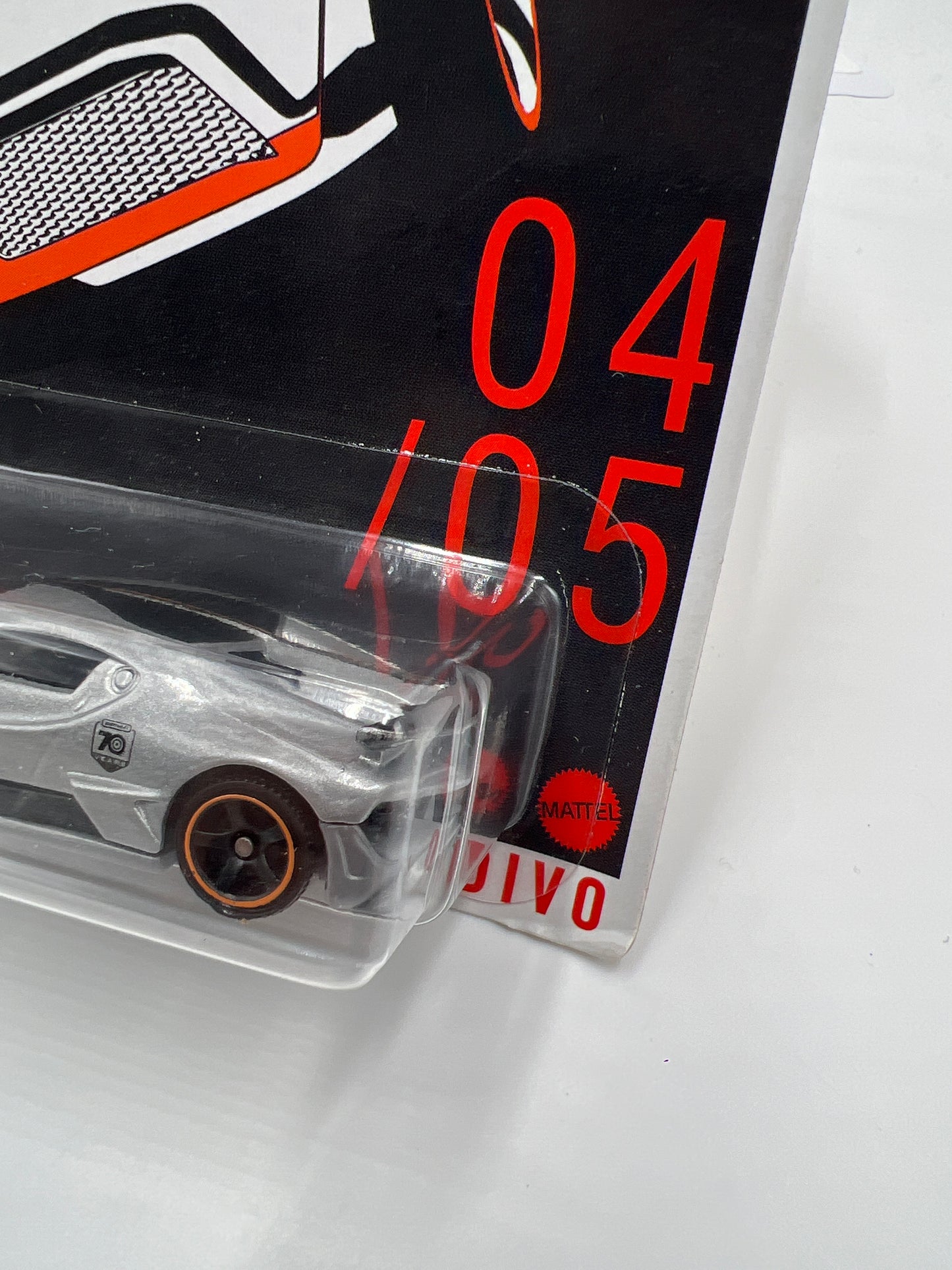 Matchbox 70 Years Special Edition #4 2018 Bugatti Divo Silver 56i