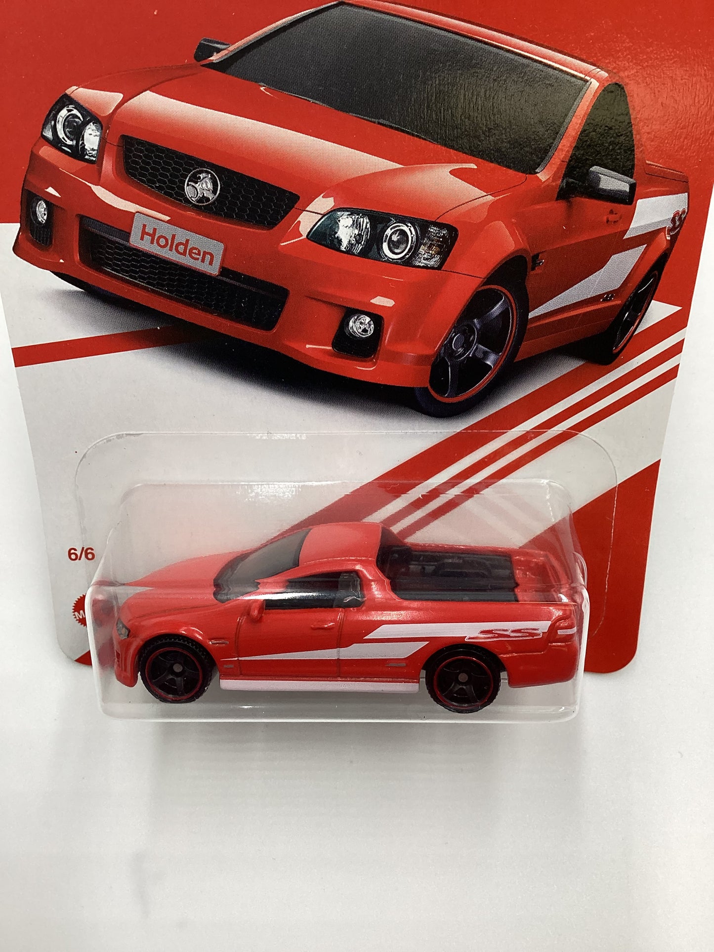 2024 Matchbox Target Exclusive Reds #6 08 Holden VE UTE SSV Red 161S