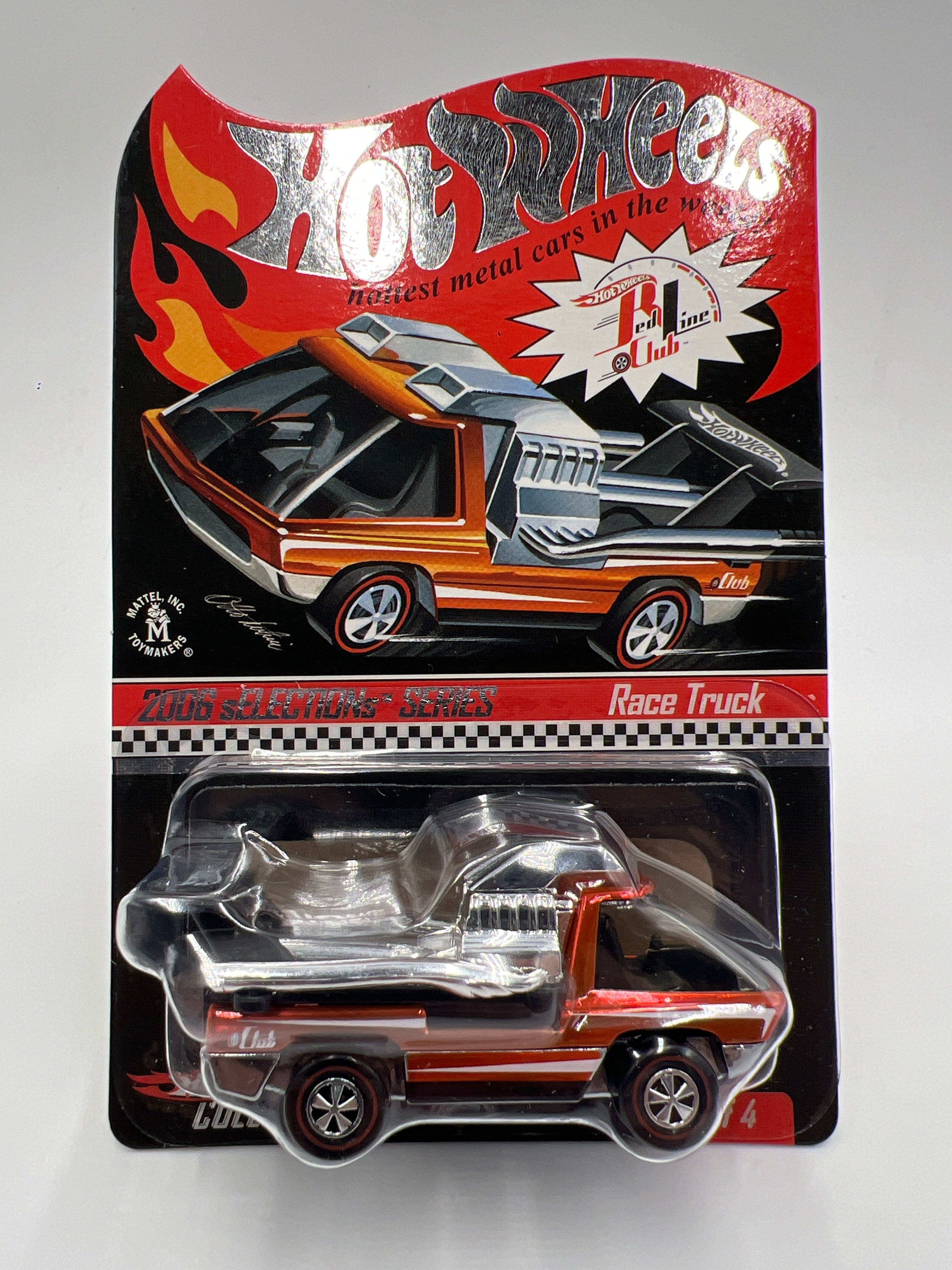 2006 Hot Wheels RLC sELECTIONs 2/4 #7676/8590 Race Truck Orange W
