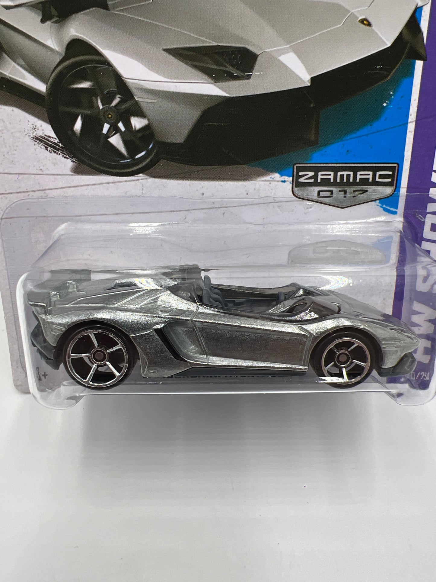 2013 Hot Wheels Walmart Exclusive Zamac 017 #180 Lamborghini Aventador J