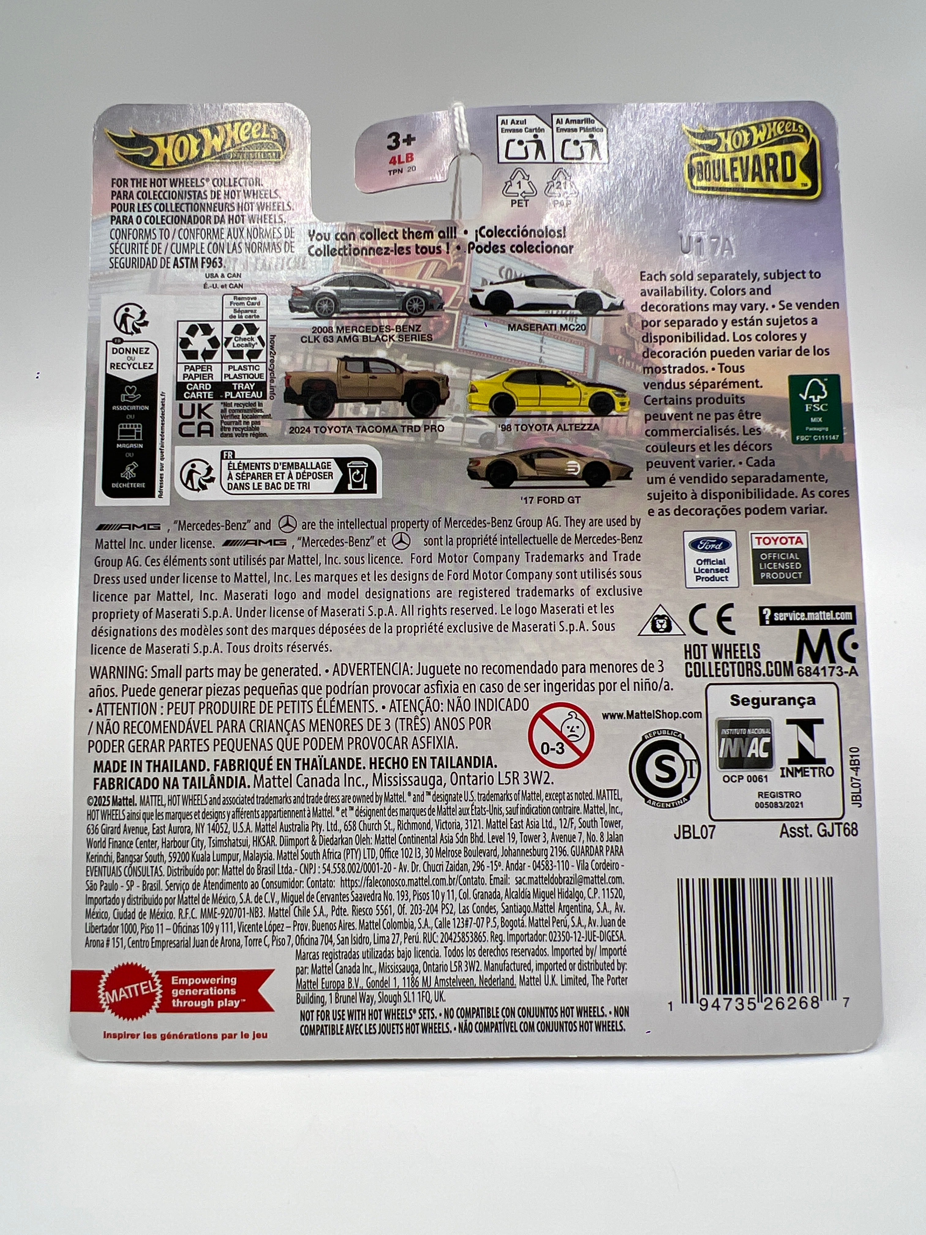 2025 Hot Wheels Premium Boulevard #126 2008 Mercedes-Benz CLK 63