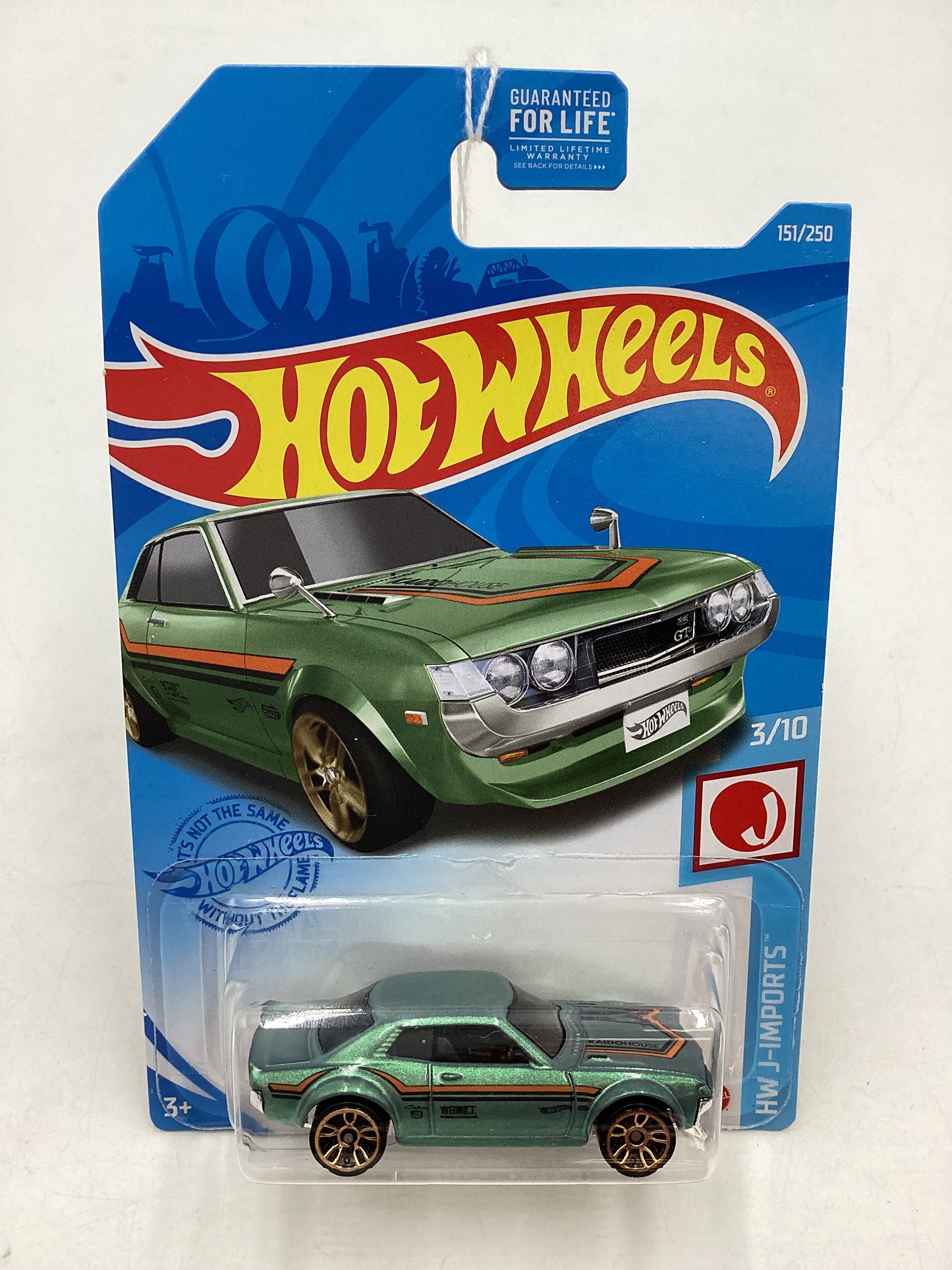 2021 Hot Wheels #151 70 Toyota Celica Green 94G