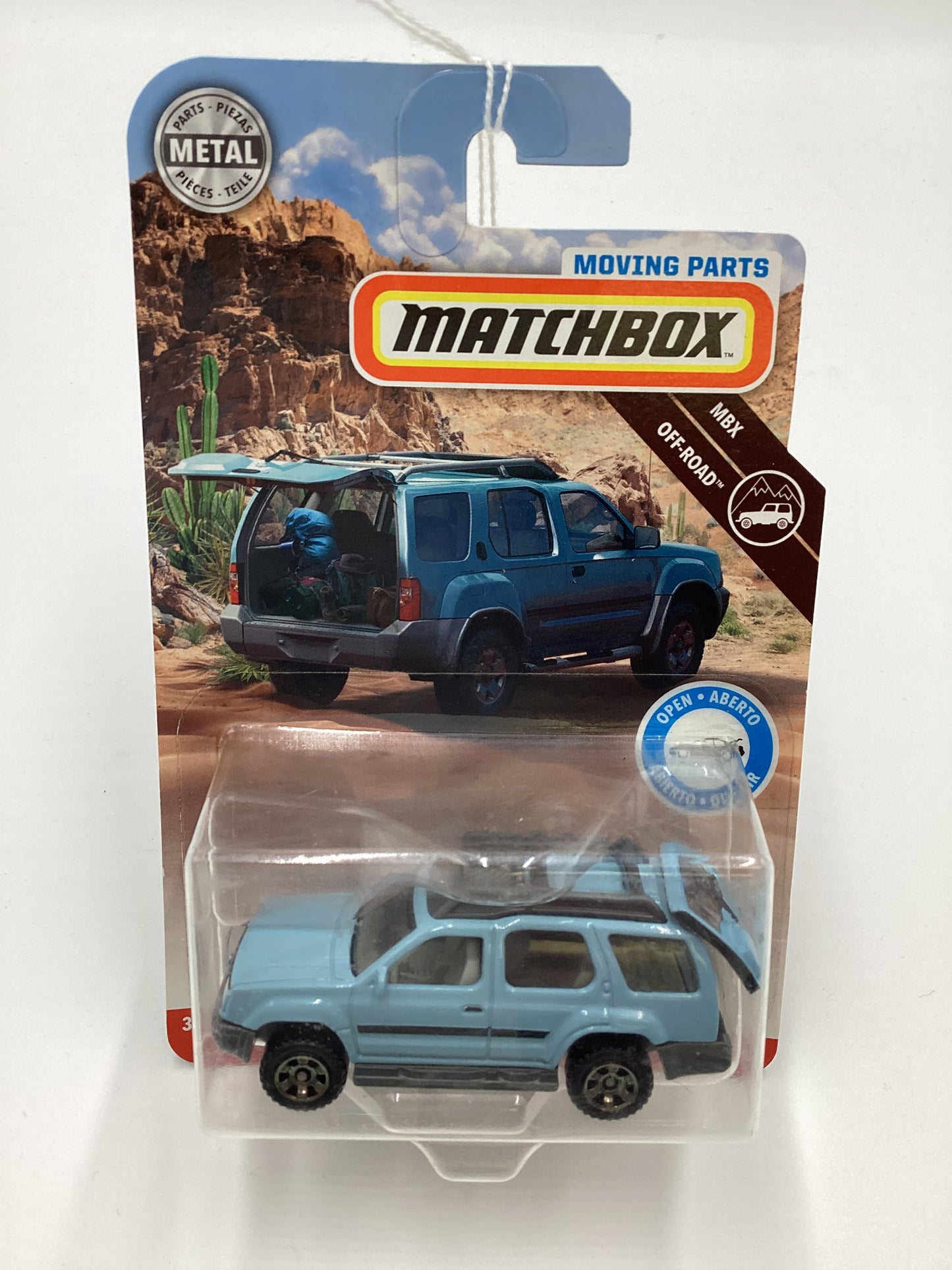 Matchbox Moving Parts MBX Off-Road 2000 Nissan Xterra 166A