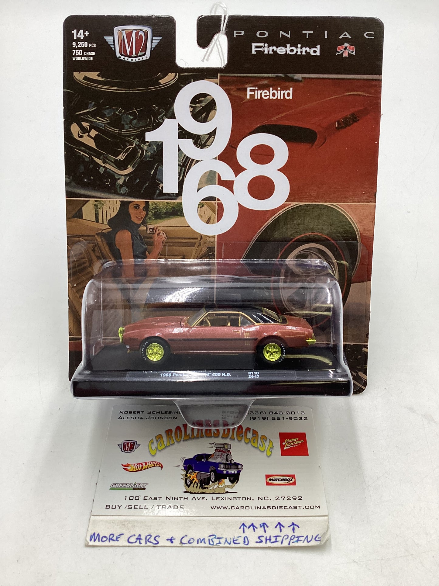 M2 Machines Auto-drivers R110 1968 Pontiac Firebird 400 H.O. CHASE