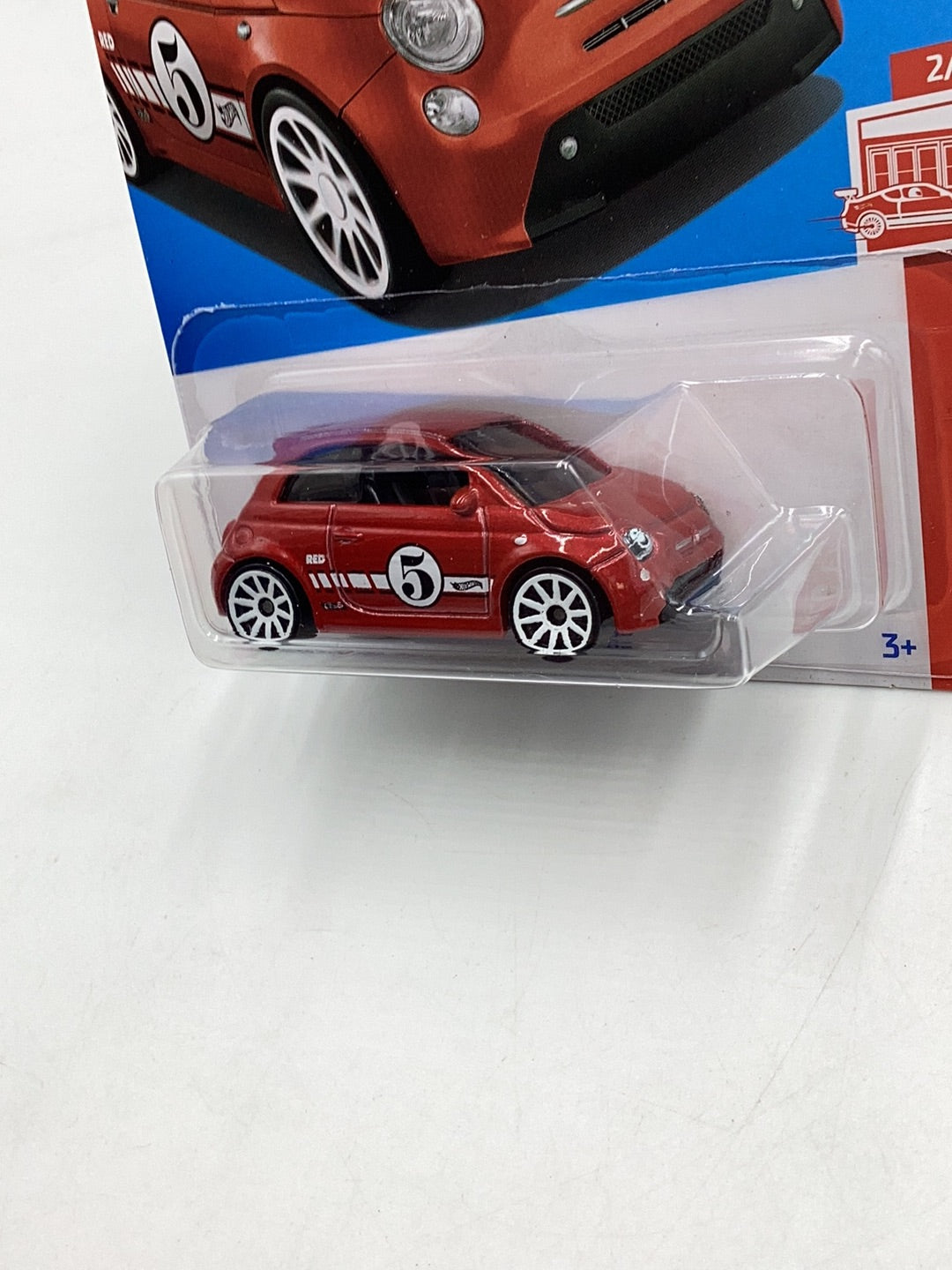 Hot Wheels Target Red #22 Fiat 500e