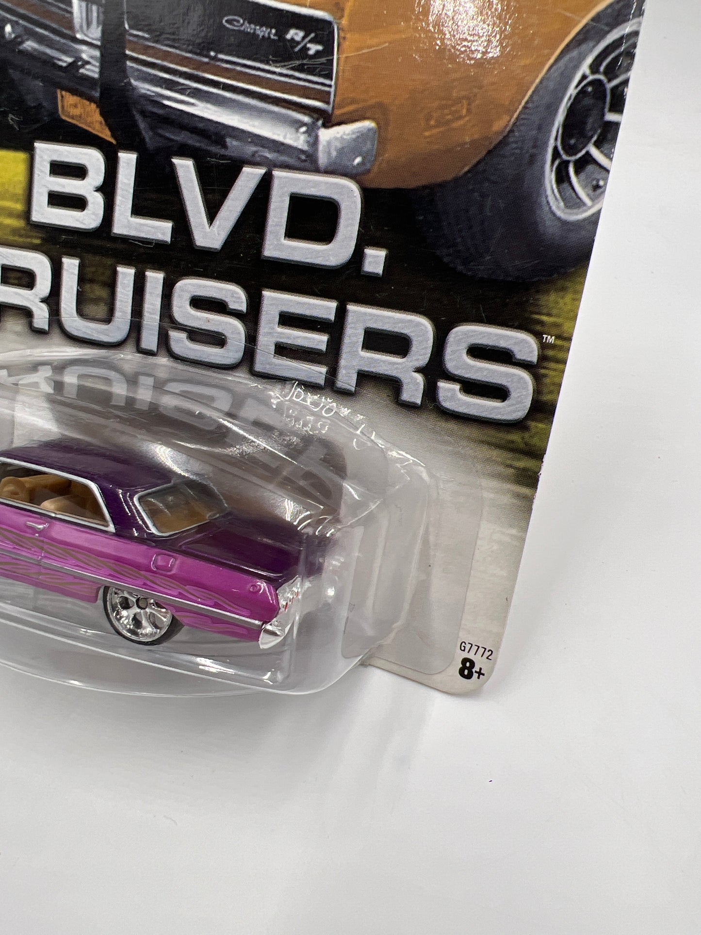 Hot Wheels Premium Blvd Bruisers #3 64 Impala Pink/Purple