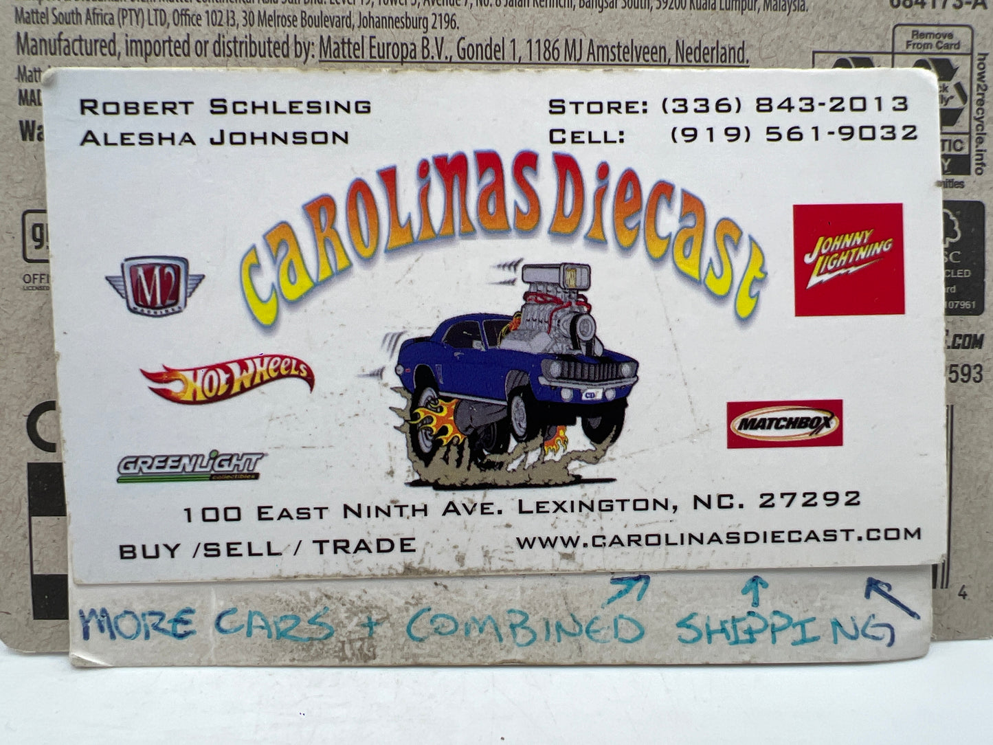 2026 Hot Wheels D E Case #95 64 Impala Light Blue