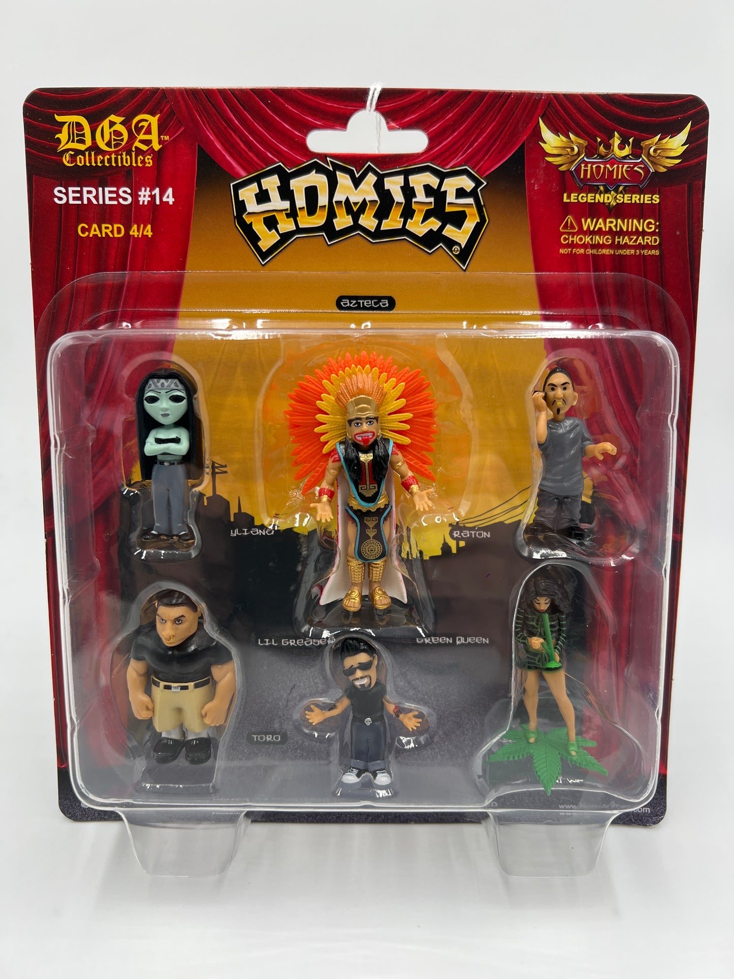 DGA Collectibles Homies Legend Series #14 Card 4/4 223H