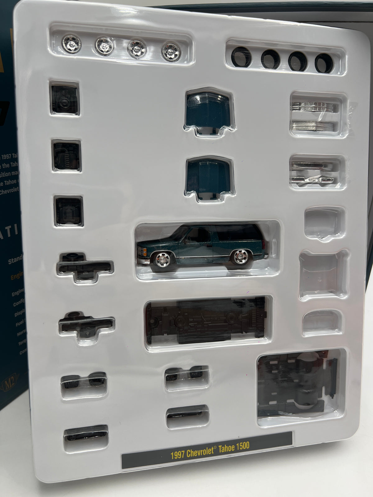 2026 M2 Machines 1/64 Shadow Box 1997 Chevrolet Tahoe 1500