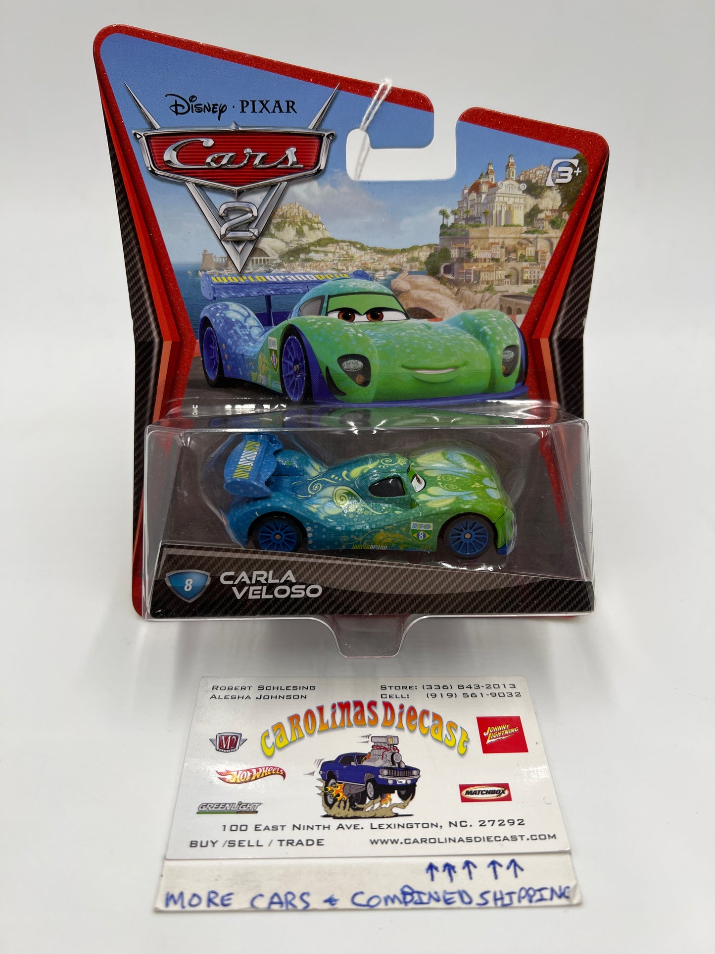 Disney Pixar Cars 2 #8 Carla Veloso 141C