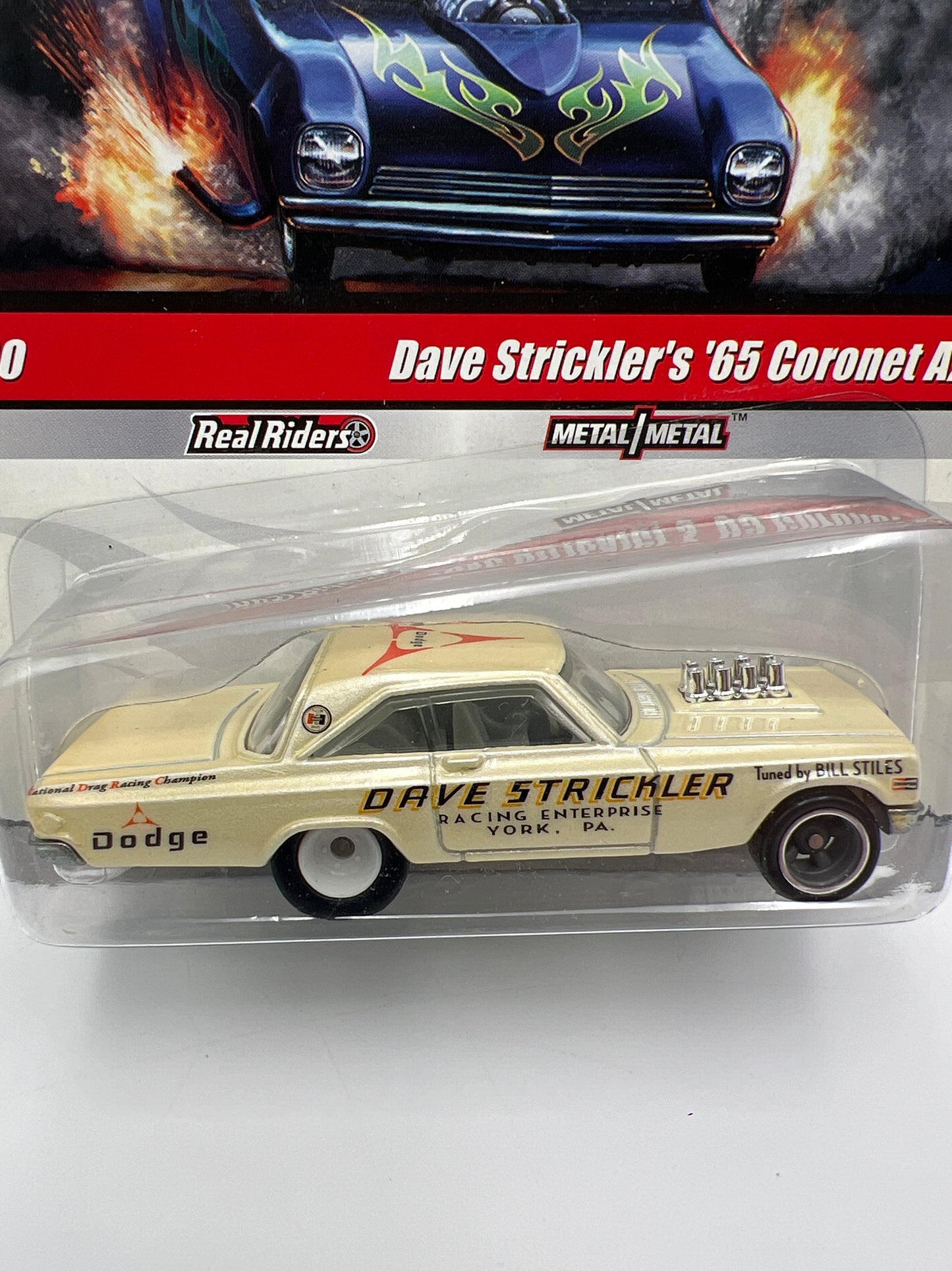 Hot Wheels Drag Strip Demons #10 Dave Stricklers 65 Coronet A/FX W/Protector 2