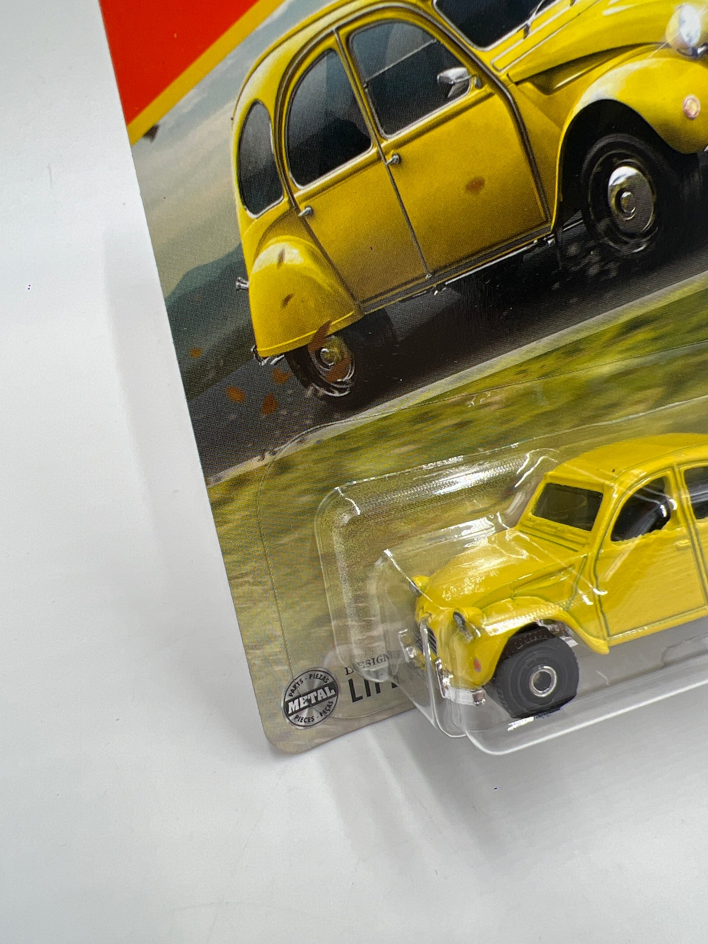 2025 Matchbox #115 1970 Citroen 2CV Yellow 208D