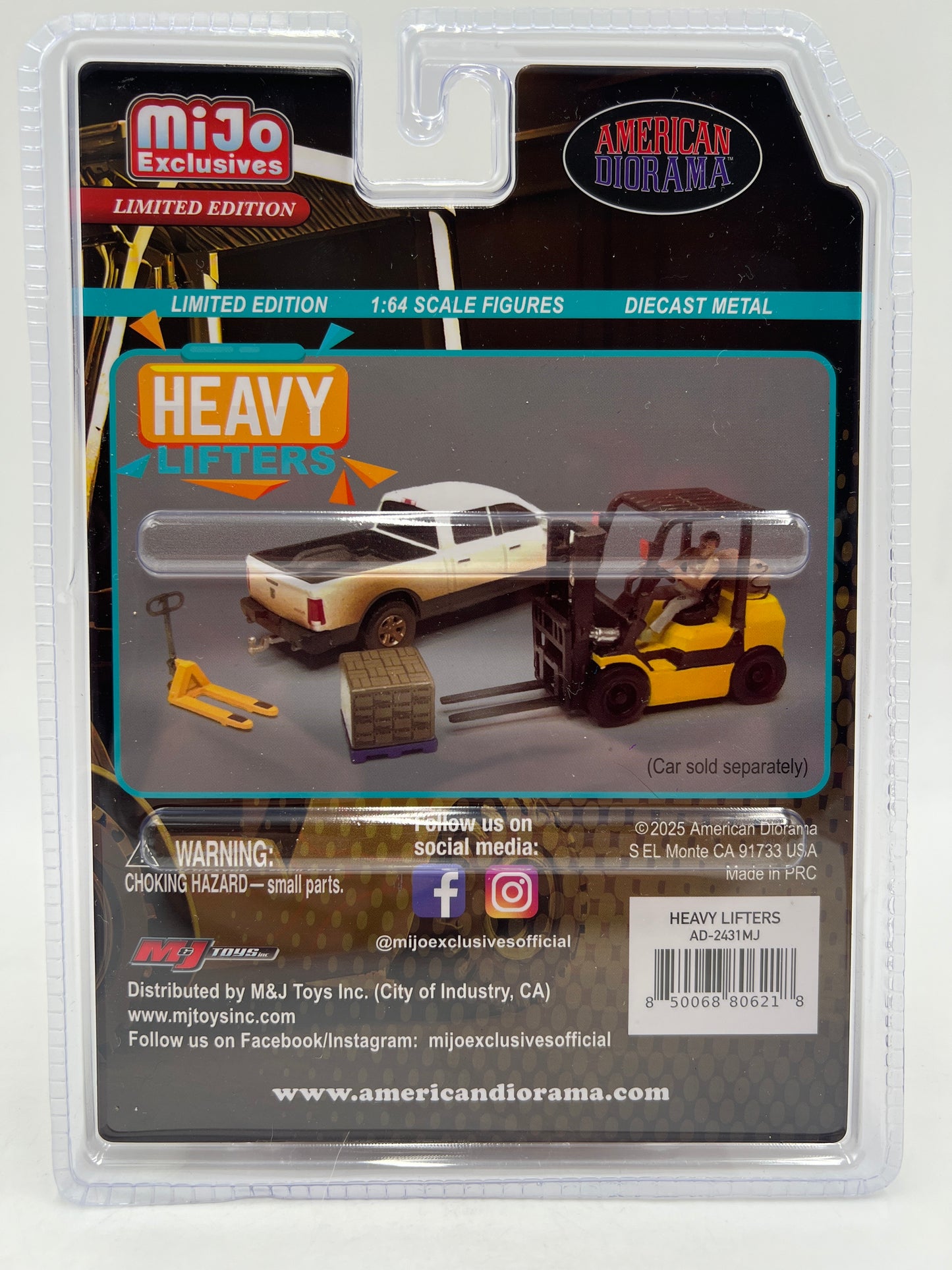 American Diorama MiJo Exclusives 1:64 Heavy Lifters 176G