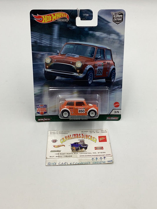 Hot Wheels British Horse Power Morris Mini 3/5 255C