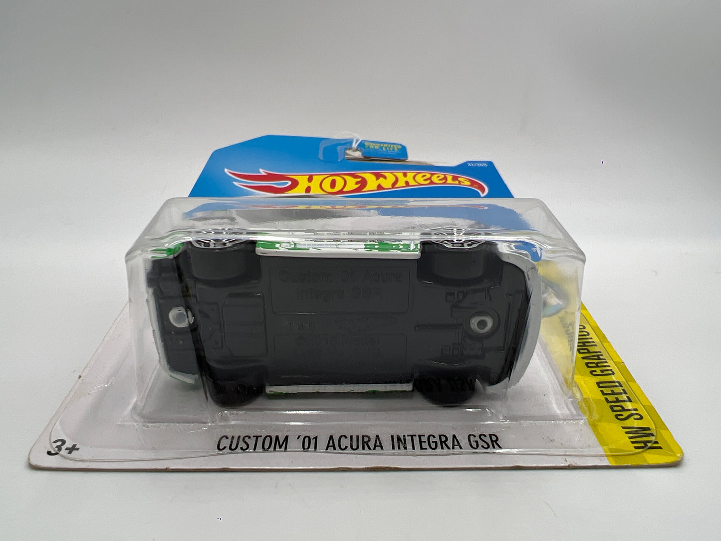 2017 Hot Wheels Speed Graphics #31 Custom 01 Acura Integra GSR White Tein 66D