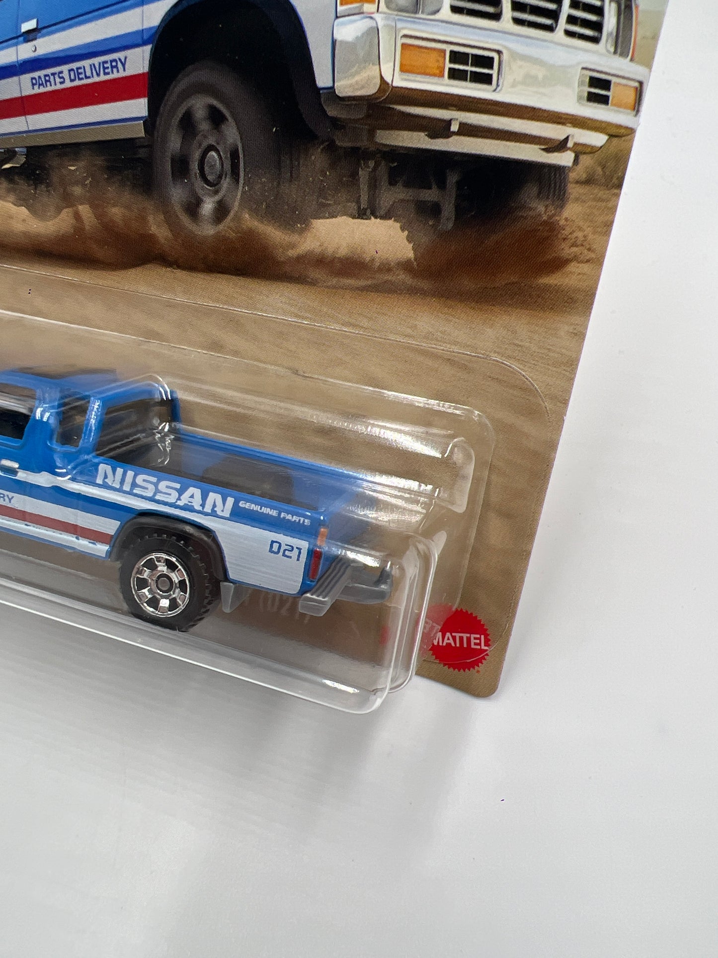 2025 Matchbox Parts Delivery Trucks #1 95 Nissan Hardbody D21 Blue 160C