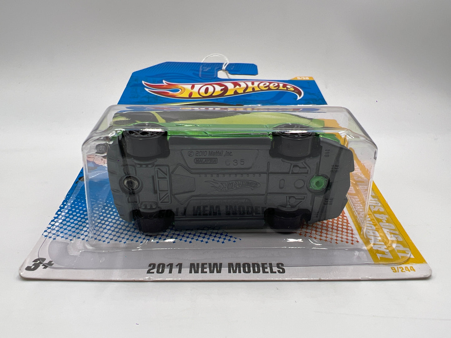 2011 Hot Wheels New Models #9 Lamborghini Gallardo LP 570-4 SuperLeggera Green 101A