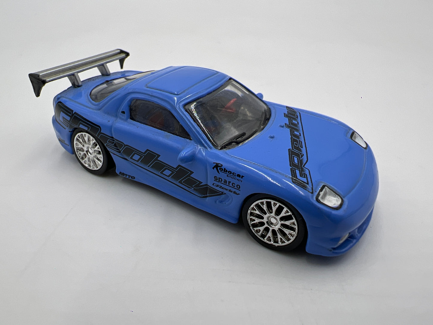 Racing Champions Fast & Furious 1993 Mazda RX-7 Blue Loose