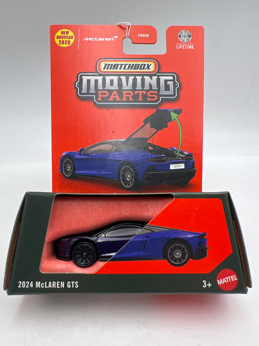 2026 Matchbox Moving Parts #8 2024 McLaren GTS Purple