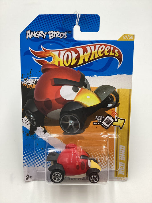 2012 Hot Wheels #47 Red Bird new model angry birds 122G