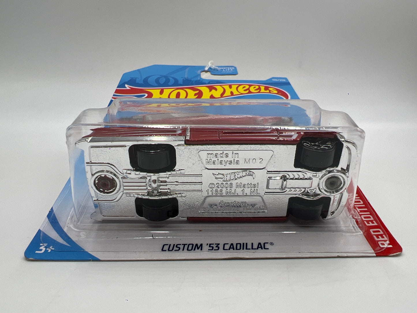 2019 Hot Wheels Target Exclusive Red Edition #106 Custom 53 Cadillac Red 146H