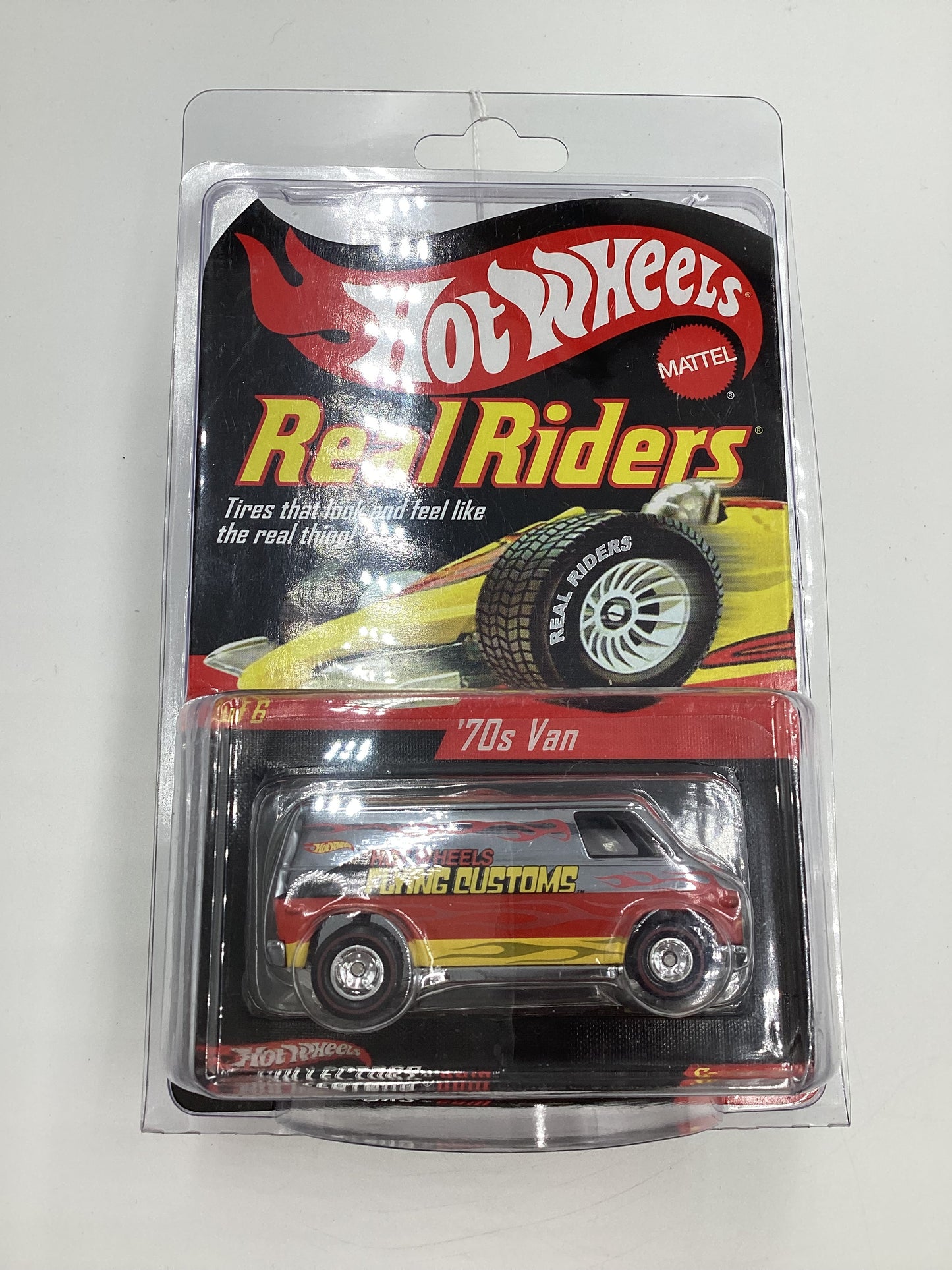 Hot Wheels Real Riders RLC Low #140/11000 Series 4 1/6 70s Van W/Protector