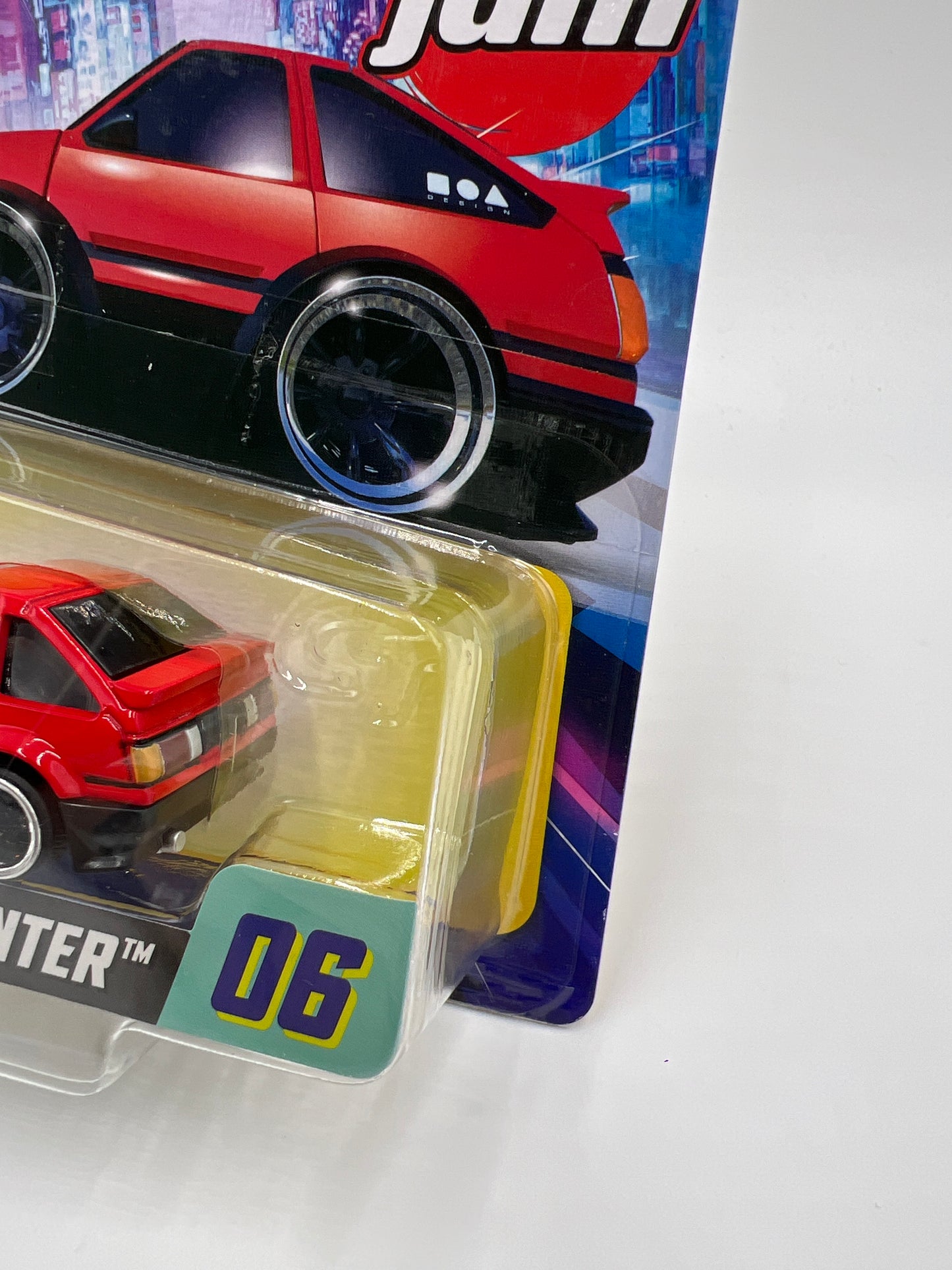 2025 MGA Car Tuned JDM Series 2 #6 85 Toyota Sprinter Red 178O