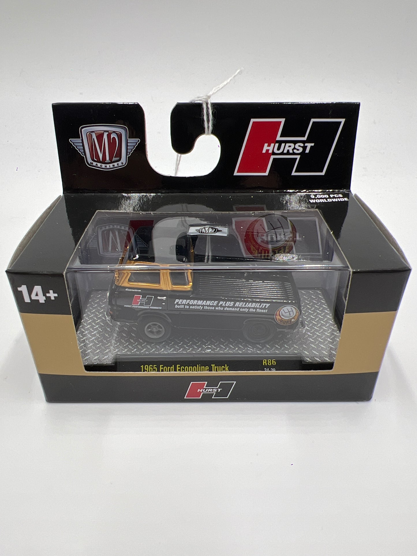 M2 Machines Hurst 1965 Ford Econoline Truck Black R86