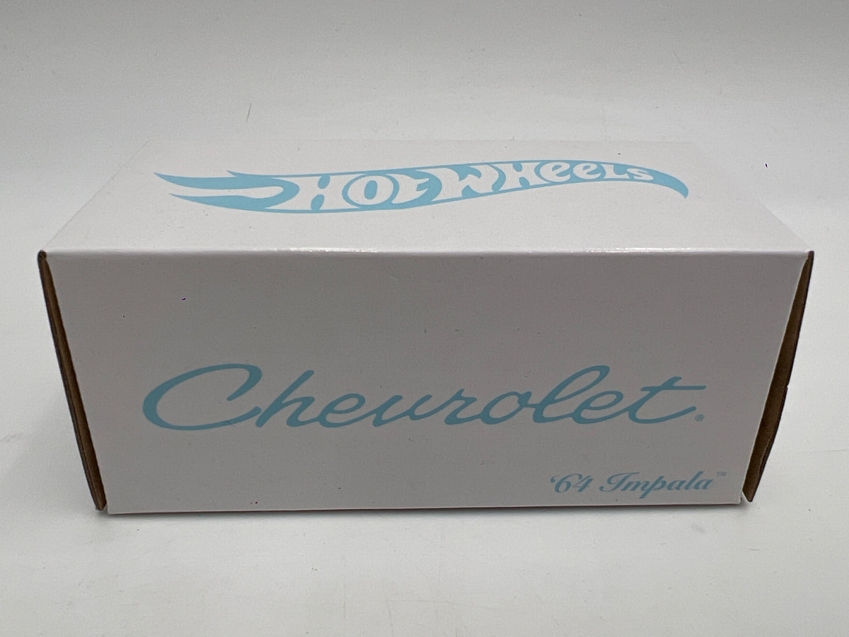 2021 Hot Wheels RLC #3424/30000 64 Chevrolet Impala Snowman Light Blue