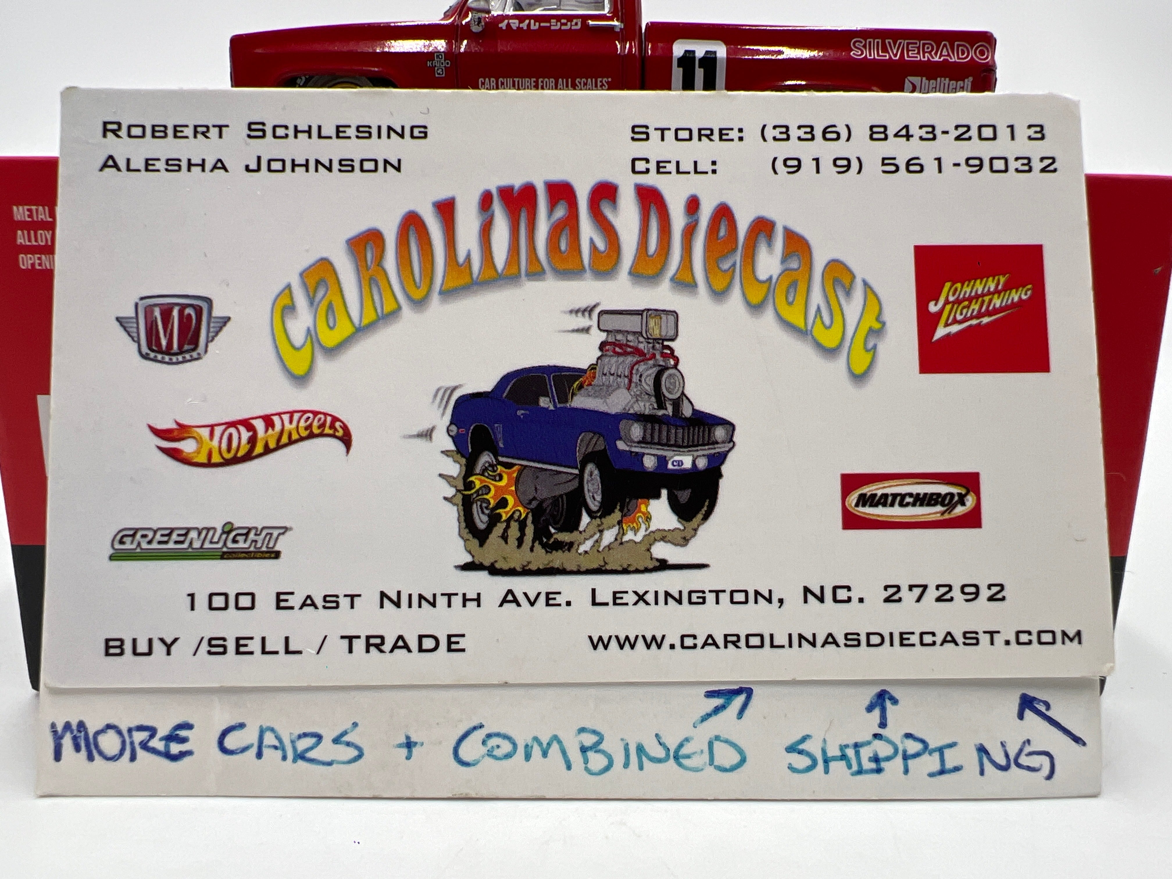 Mini GT x Kaido House #66 Chevrolet Silverado Kaido V1 Red